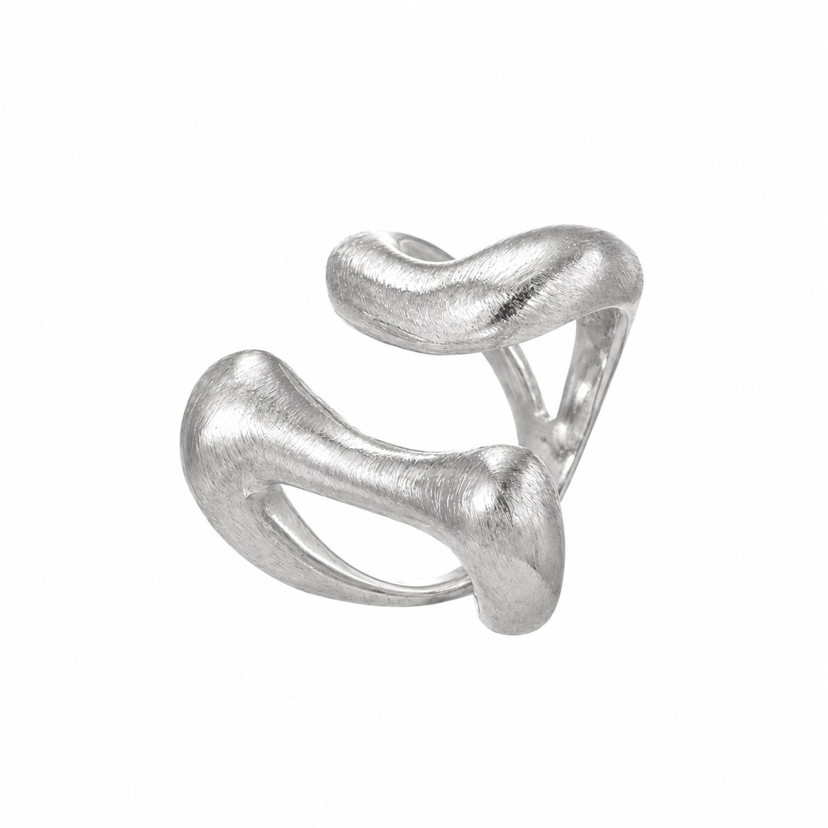 ANILLO ADAPTABLE MAREA PLATEADO