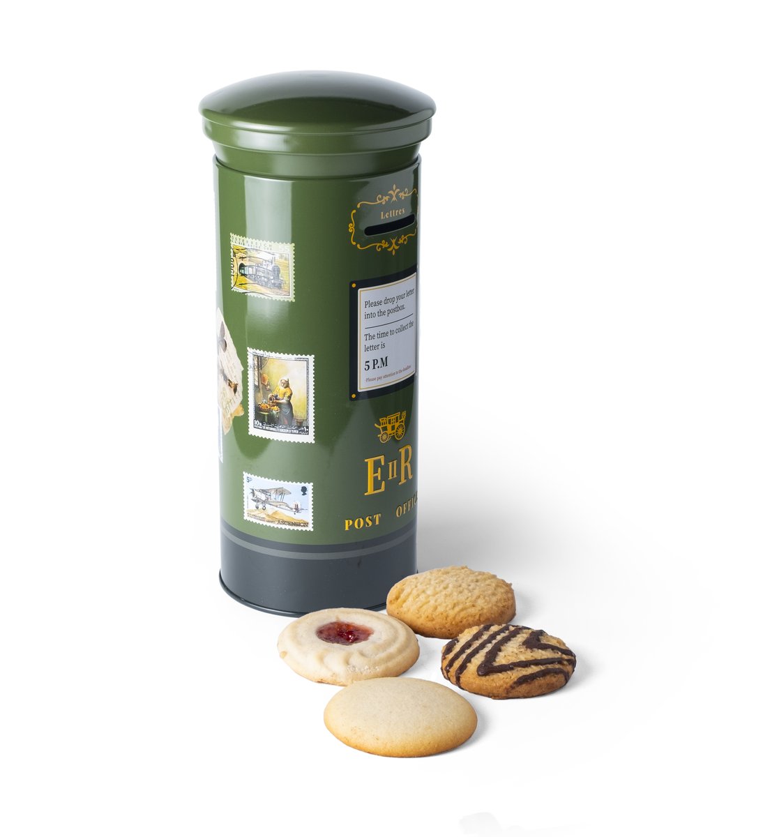 BUZÓN BRITÁNICO CON PASTAS DE TÉ, 300 G.