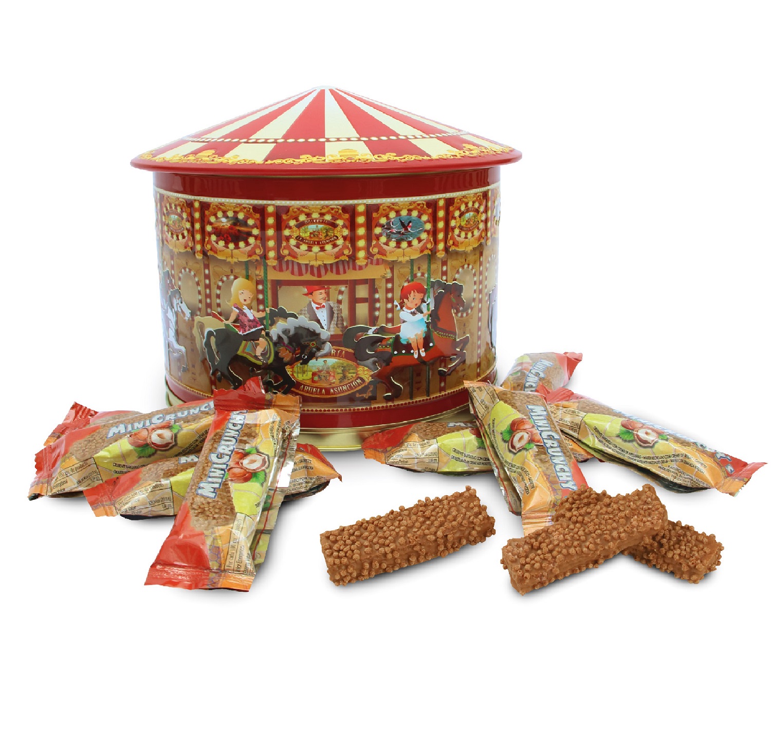 CARRUSEL MUSICAL CON MINICRUNCHYS 300gr.
