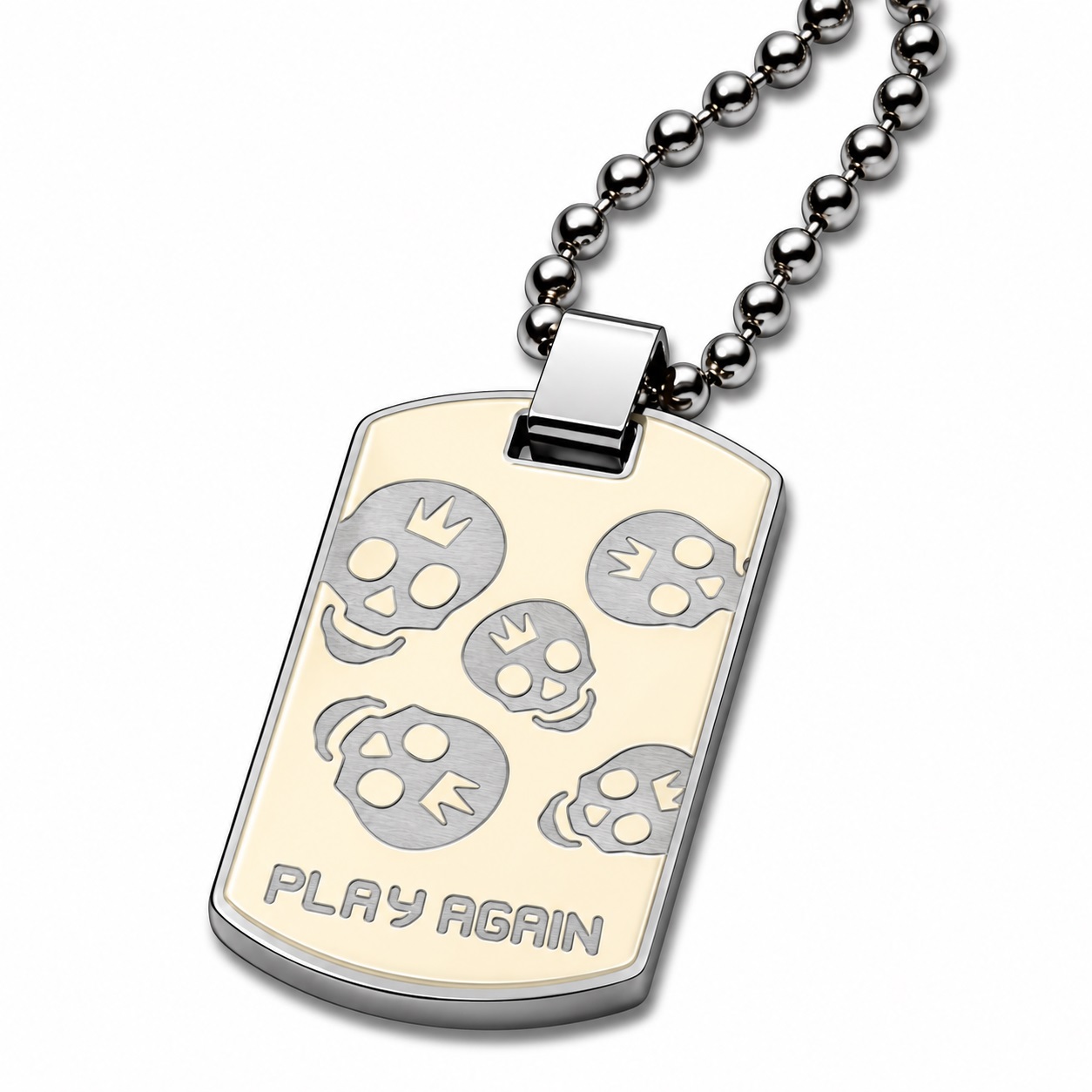 COLGANTE CALAVERAS CREMA
