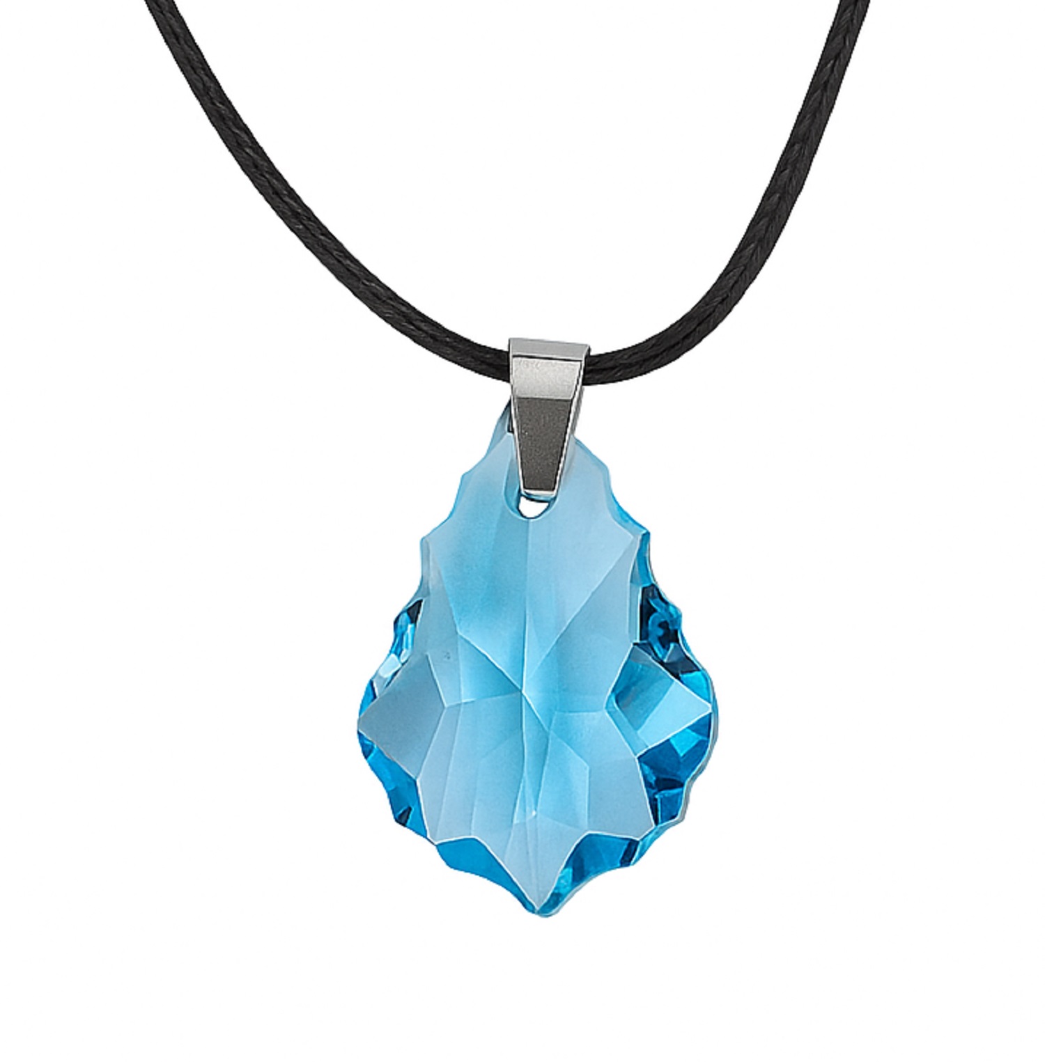 COLGANTE SWAROVSKI BARROQ AQUA