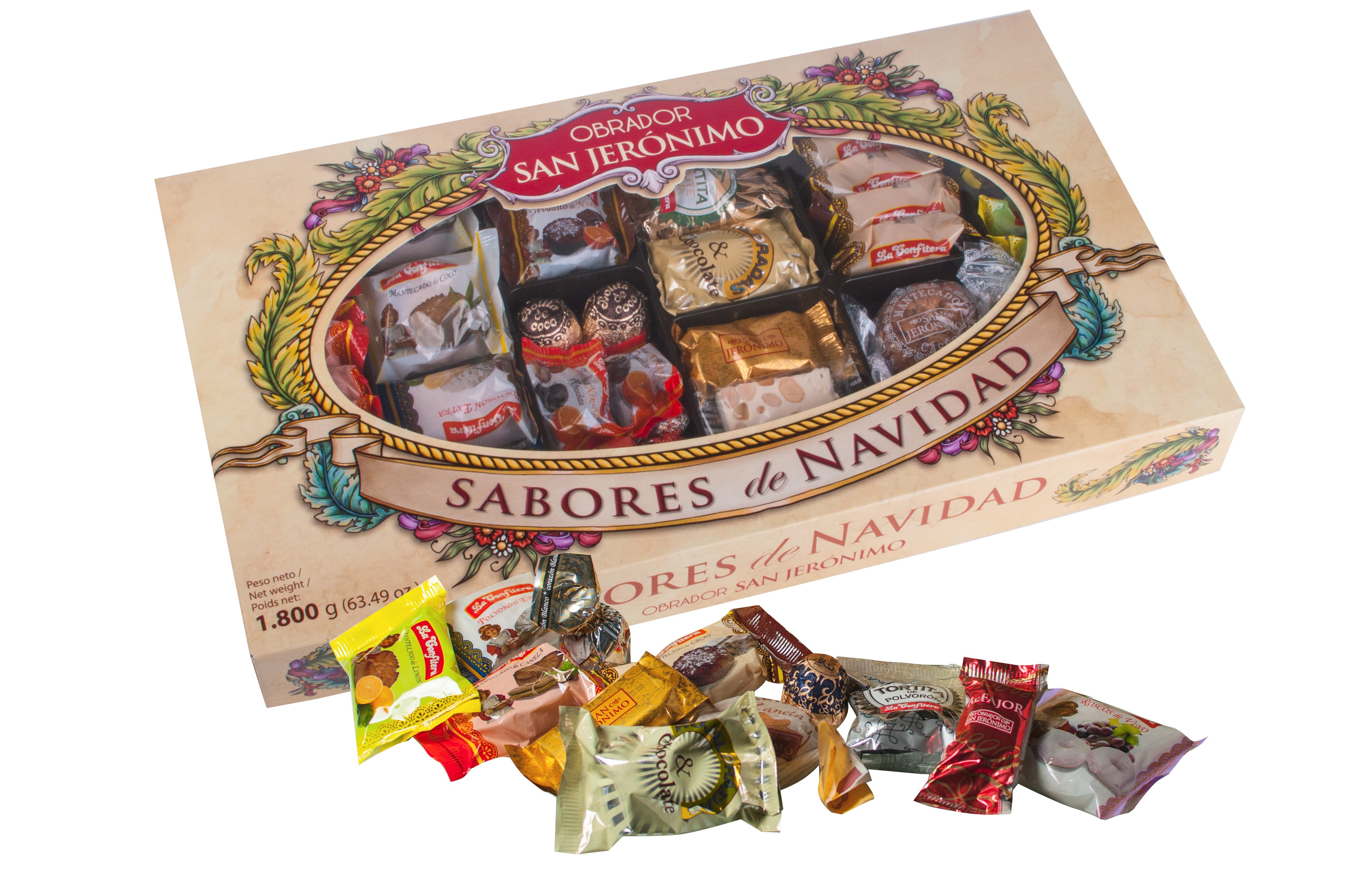 ESTUCHE 18 ESPECIALIDADES SABORES DE NAVIDAD 1.800 gr.