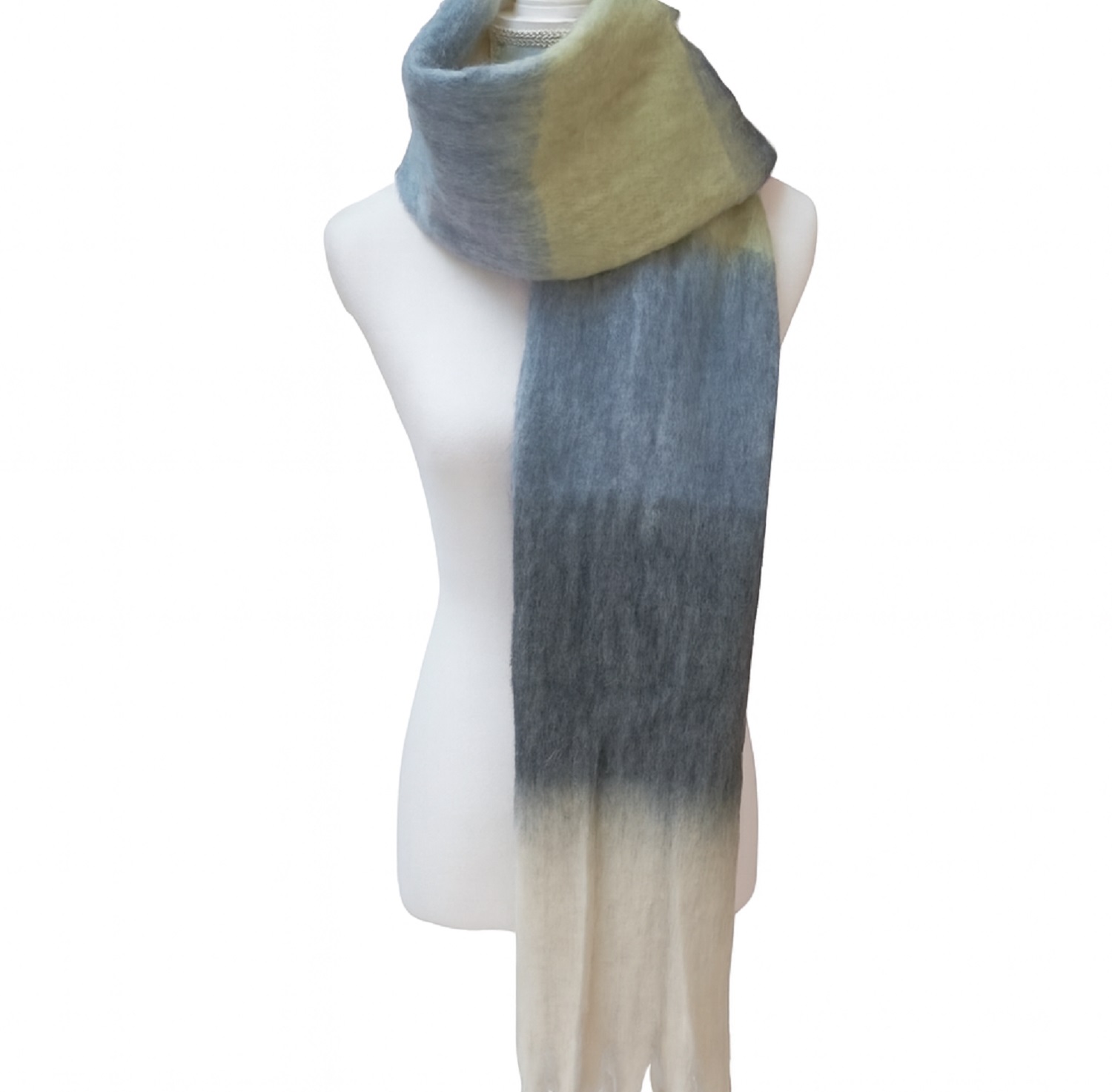 FOULAR XANA DEMIN Y GRIS