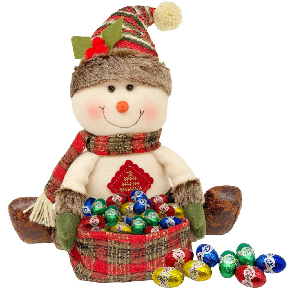 MUÑECO TOPE DE PUERTA NAVIDAD CON OVETTIS 150 gr.