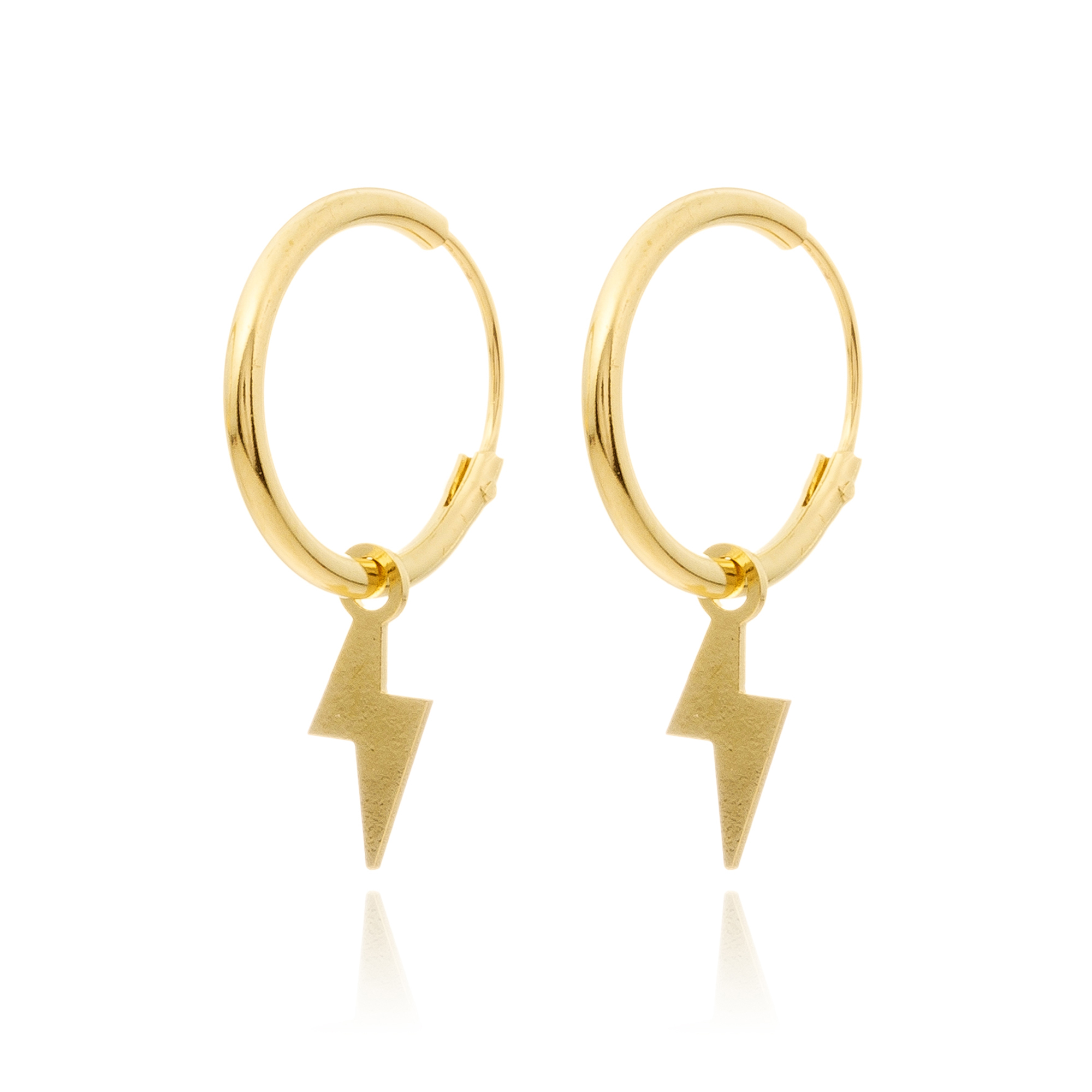 PENDIENTES AROS RAYO