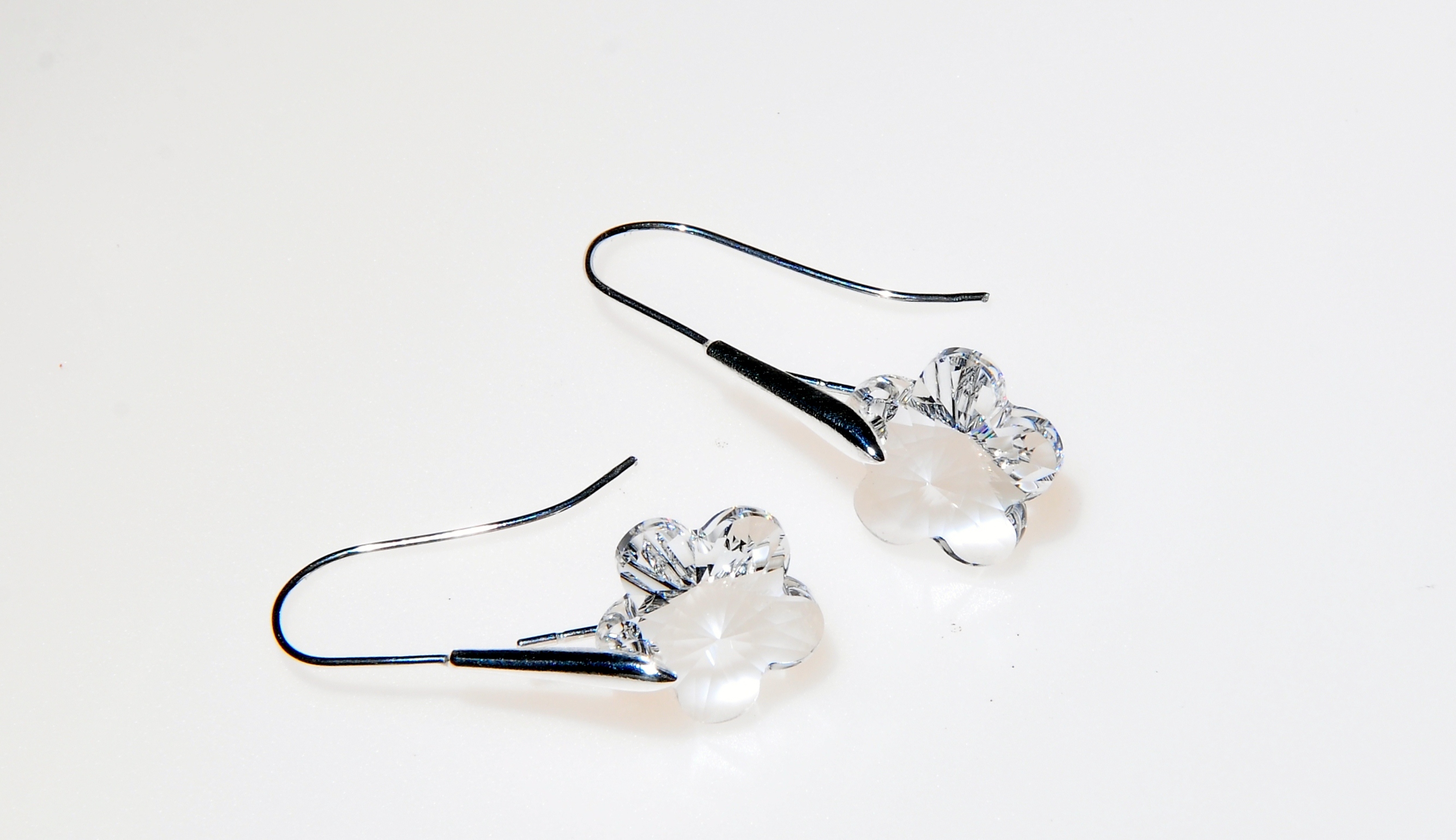 PENDIENTES SWAROVSKI FLOR CRISTAL