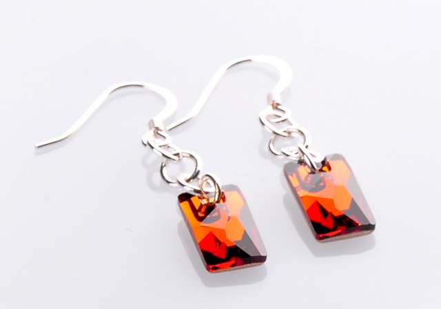 PENDIENTES SWAROVSKI SMOK TOPAZ