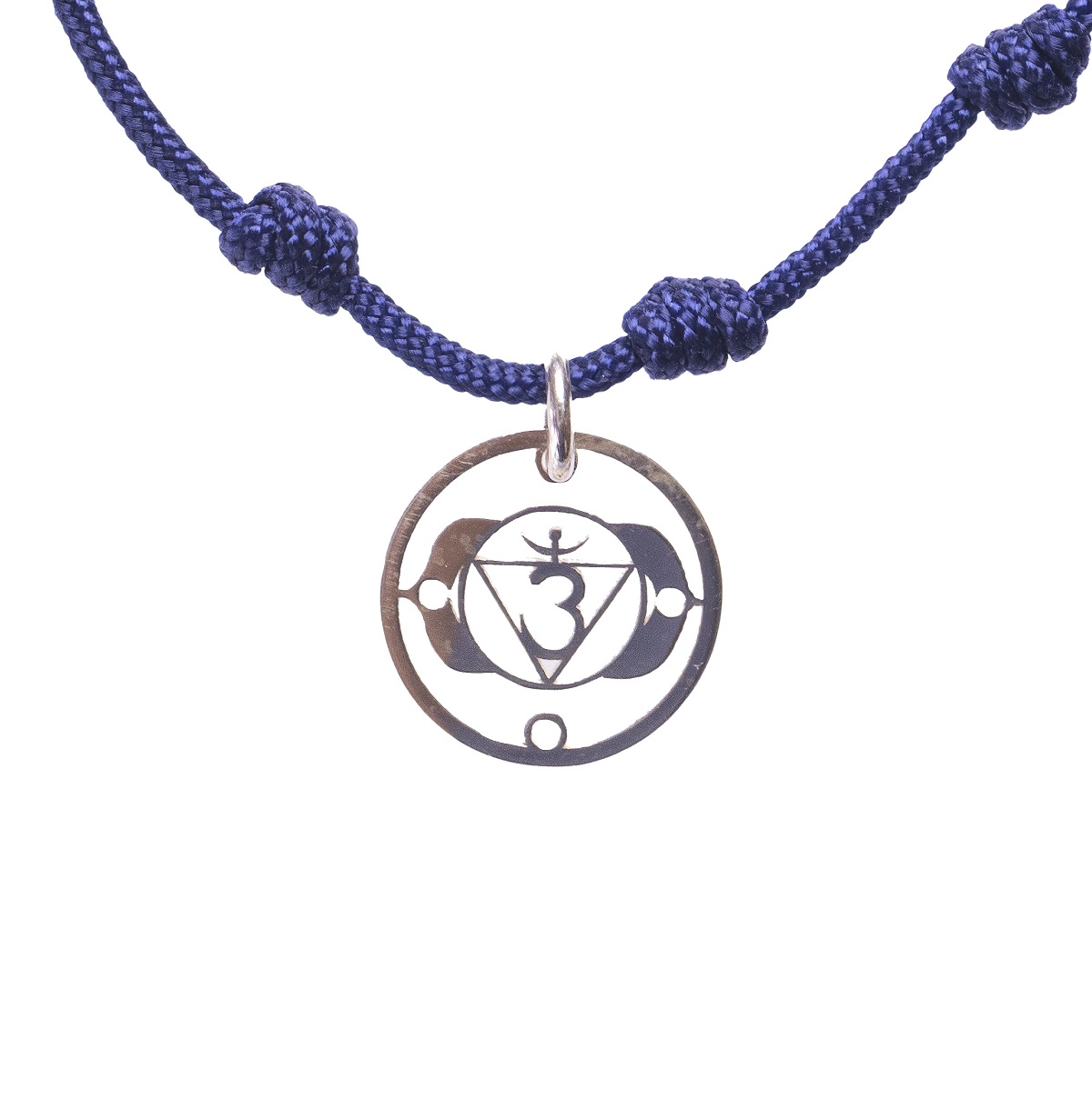 PUL. NUDOS  CON CHAKRA  AJNA ( INDIGO )