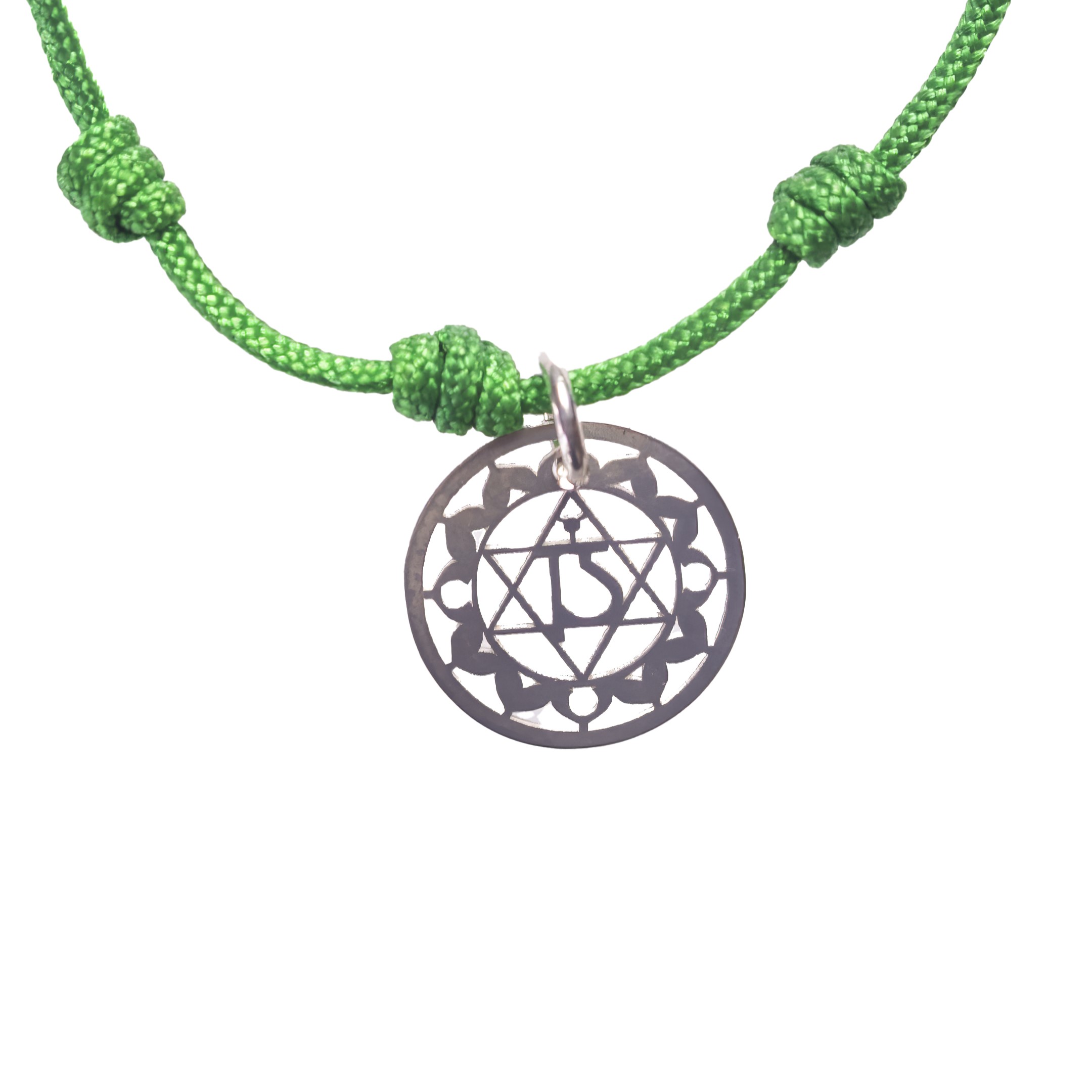 PUL. NUDOS CON CHAKRA  ANAHATA ( VERDE )