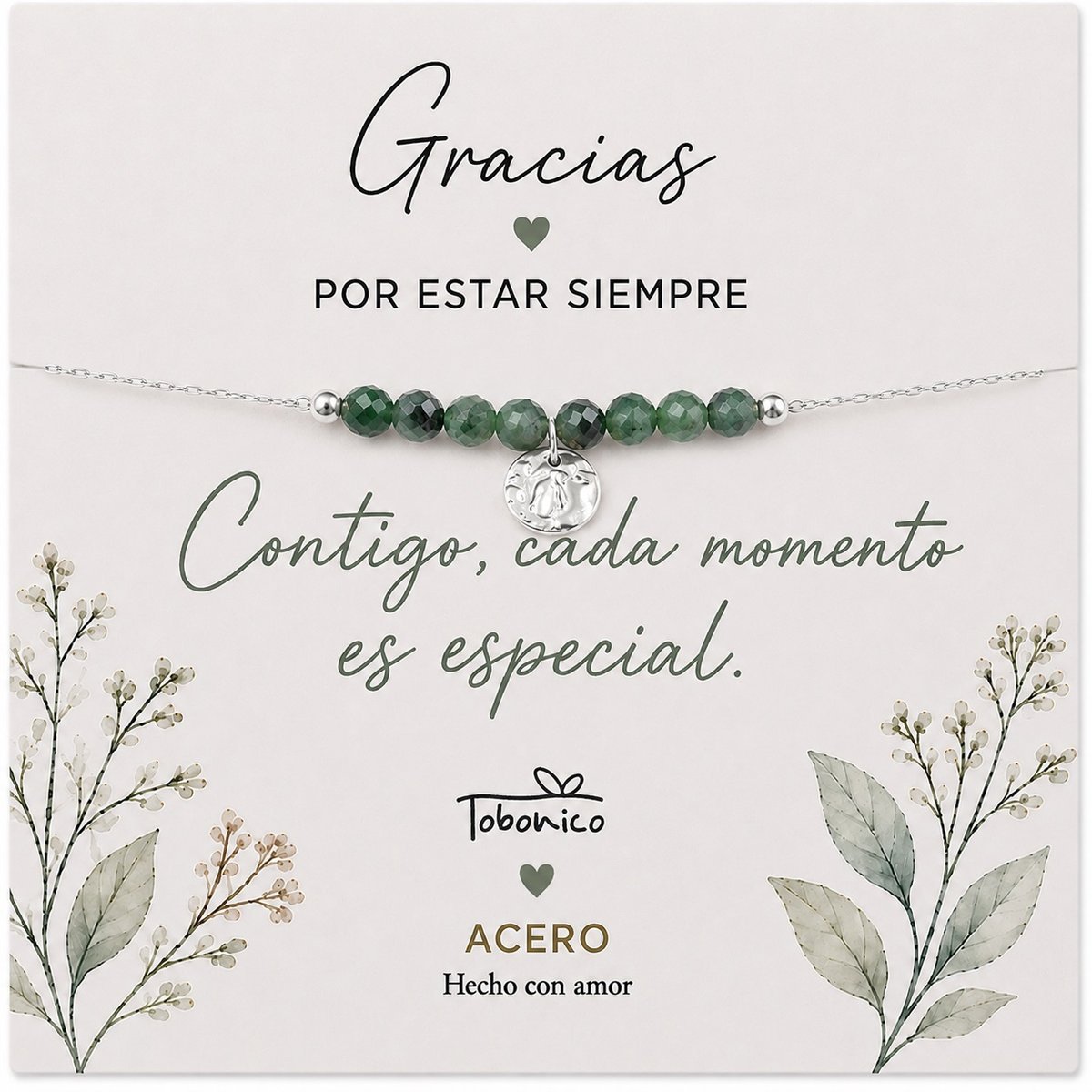 PUL. REGALO GRACIAS PLATEADA JADE