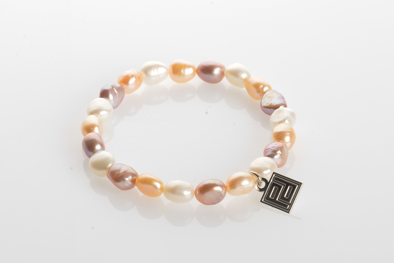 PULSERA PERTEGAZ PERLA PEACH